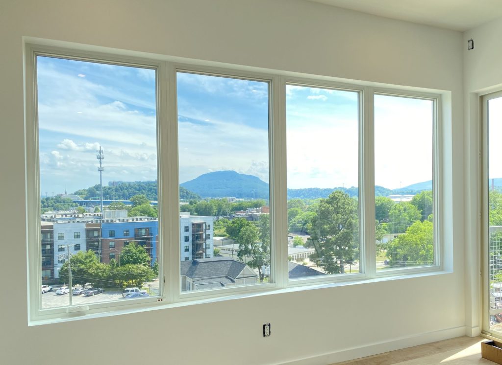 Custom solar shades for heat and glare reduction in Chattanooga.